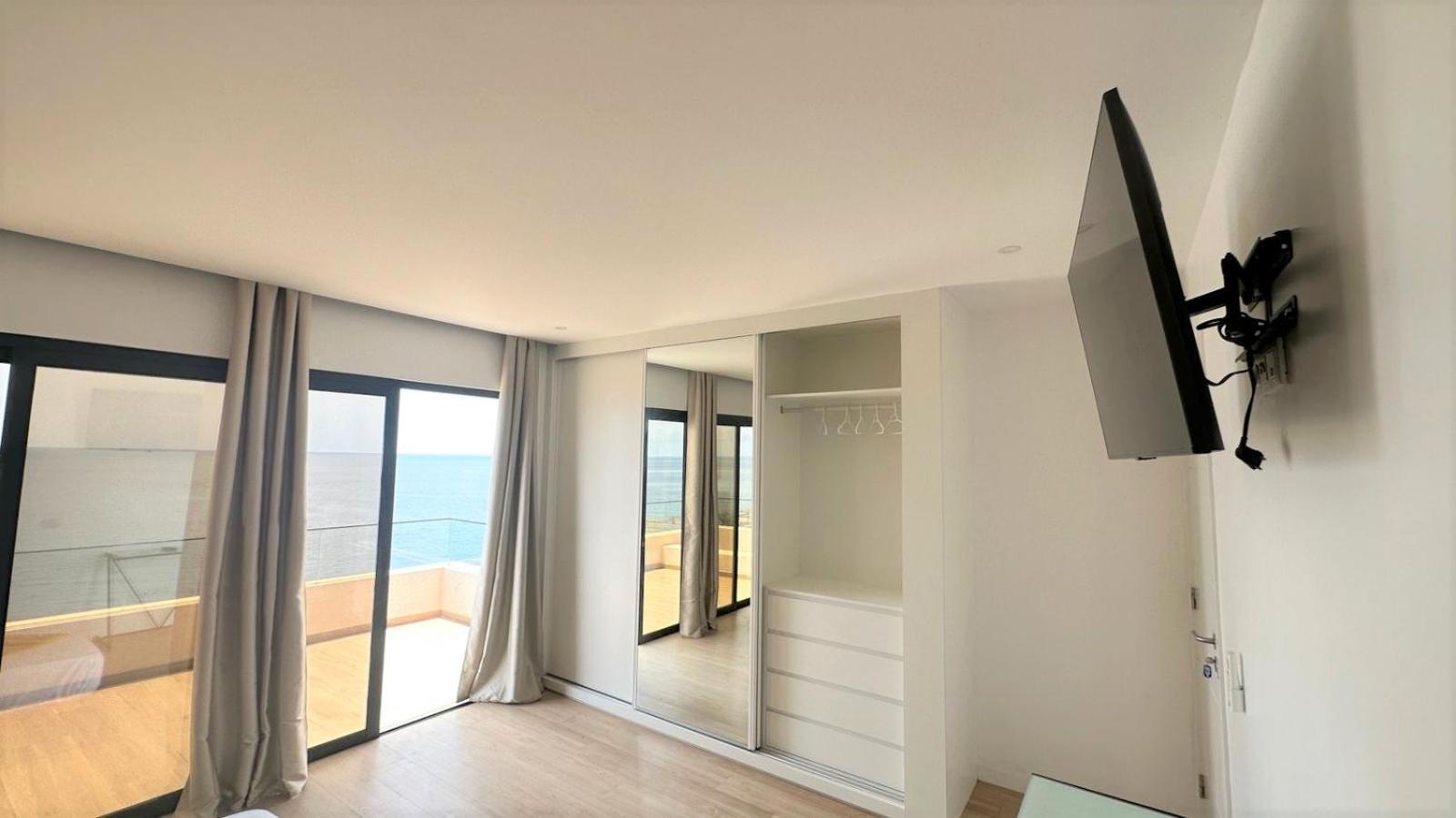 Ocean Mirror Apartment Praia Eksteriør bilde